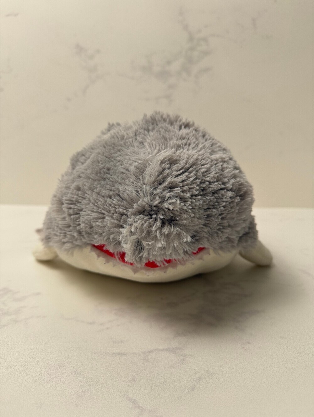 Pillow Pets Pee Wee Shark Sharky Plush Toy Gray Modern Classic Cozy